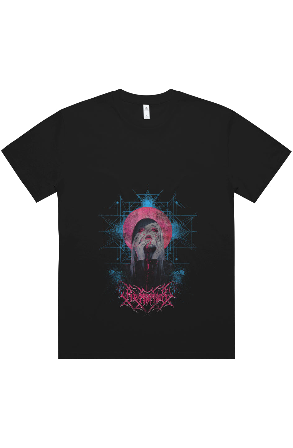 BloodMoon Goth Girl Oversized Tee